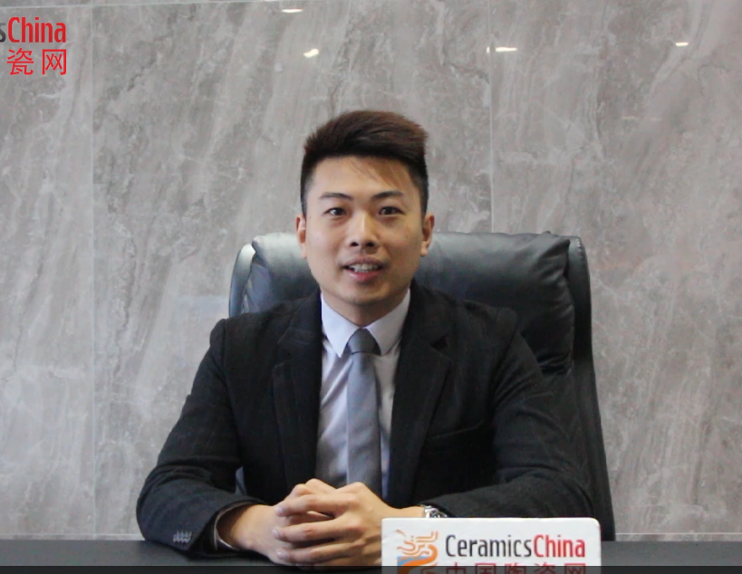 来德利陶瓷品牌总经理冼建堂