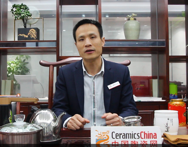 利家居陶瓷品牌总经理潘敬伟